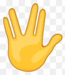 Httpsemojiislandcom Daily Httpsemojiislandcomproducts - Icon Live Long And Prosper Emoji,Bird Finger Emoji