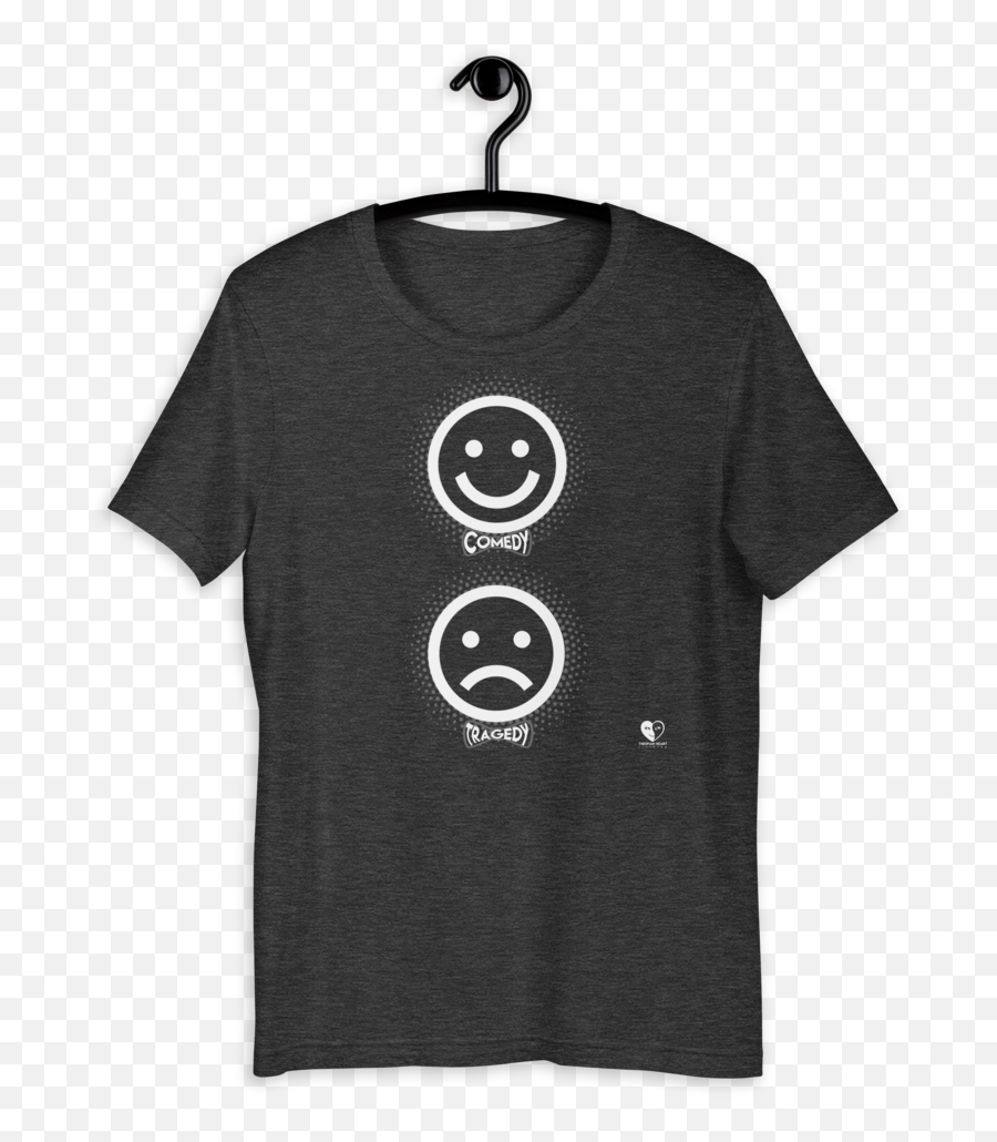 Comedy Drama Emoji Short Sleeve Unisex T - Shirt,Emoji 100 Shirts