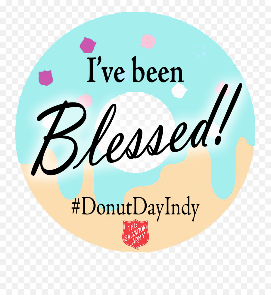 Donut Day Indy Get A Blessing Give A Blessing - Indiana Dot Emoji,Facebook Emoticons Donuts