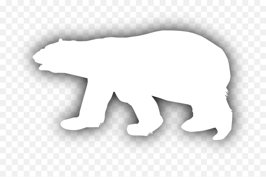 Clipart - White Bear Vector Png Emoji,Polar Bear Cafe Emojis