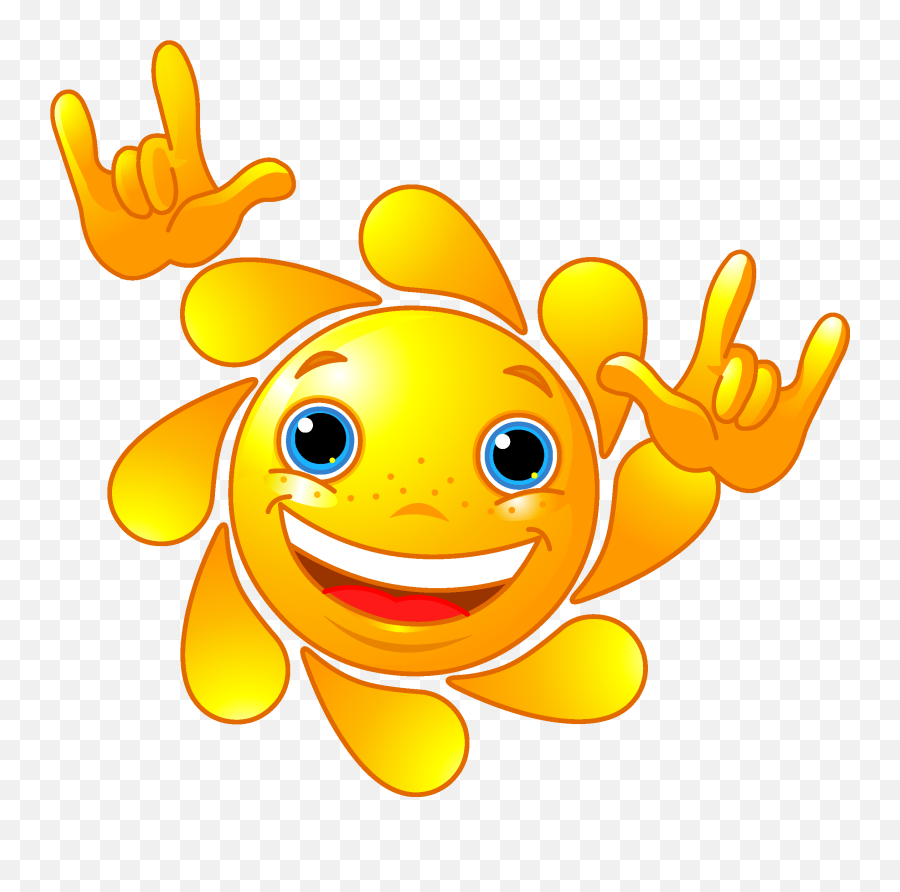 Smiley Clipart Flower Smiley Flower Transparent Free For - Cute Sun Emoji,Icicle Emoji