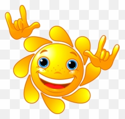 Smiley Clipart Flower Smiley Flower Transparent Free For - Cute Sun Emoji,Icicle Emoji