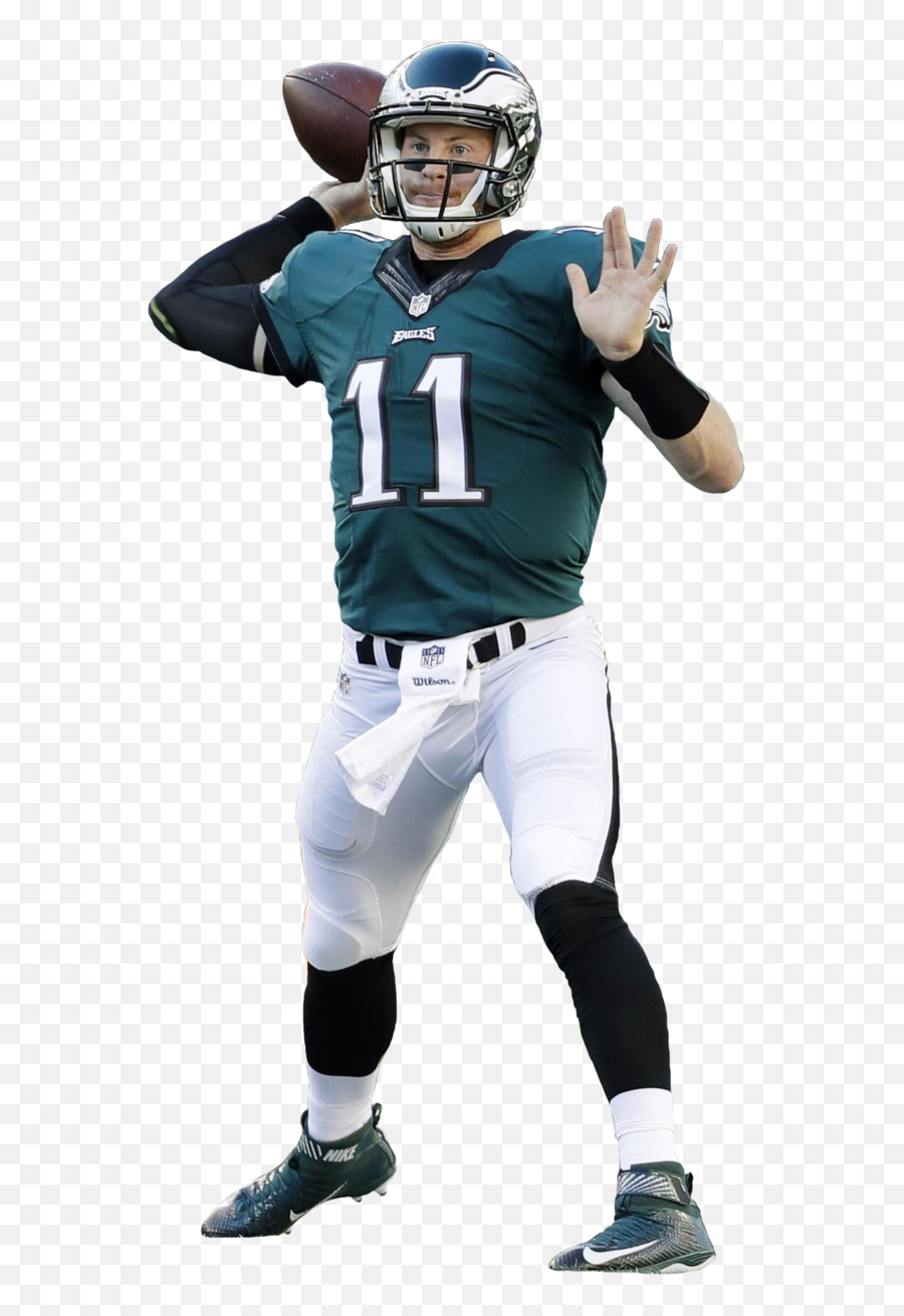Carson Wentz Philadelphia Eagles - Nfl By Nicolopez2602 On Png Transparent Carson Wentz Png Emoji,What The Emojis Fangles And Demons