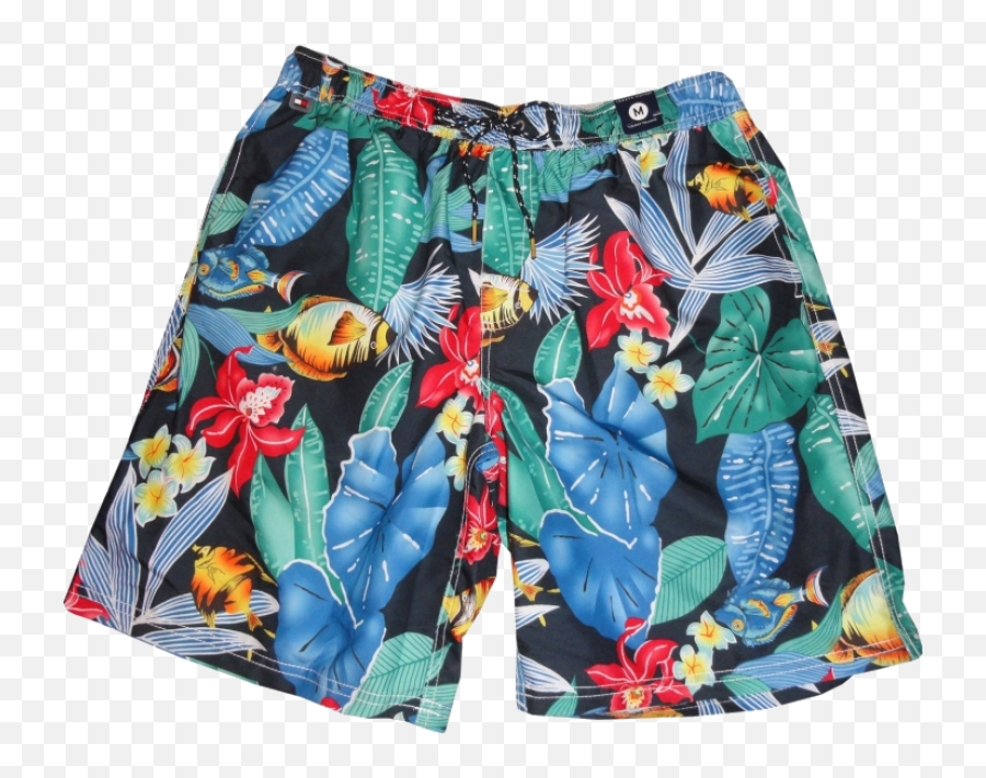 Tommy Hilfiger Hla - Kratke Menu0027 Tommy Hilfiger Swimming 6950 Trendmenet Mens Tropical Swimming Shorts Emoji,Vacation Emojis Bathing Suit