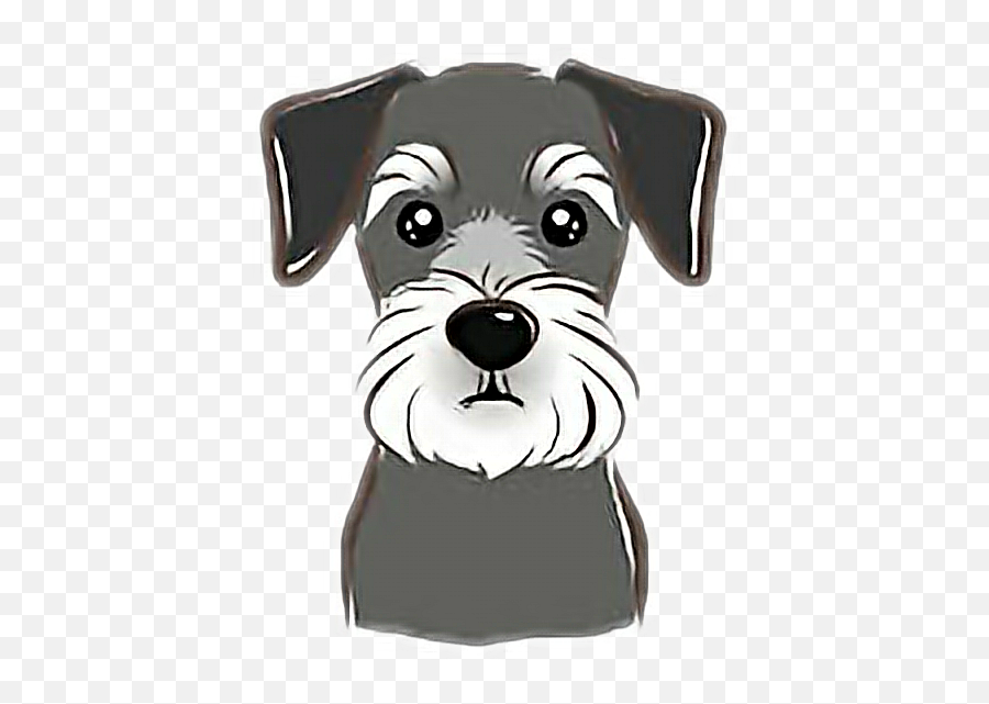 Dog Schnauzer Sticker - Schnauzer Dogs Png Vector Emoji,Schnauzer Emoji