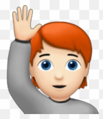 Emojis Customemoji Person Nonbinary - Happy,Redhead Emojis