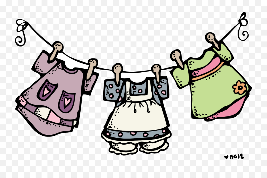 Laundry Clipart Clothes Line Laundry - Clipart Laundry Emoji,Boy Emoji Outfit