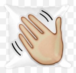 Transparent Background Wave Emoji - Whatsapp Mãos Png,Lavander Backround With A Emoji