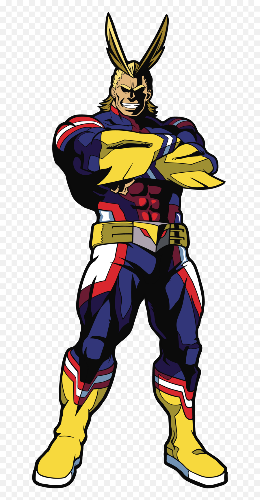 All Might - All Might Transparent Background Emoji,All Might Emoji