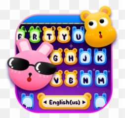 Colorful Cutie Animal Keyboard Theme - Dot Emoji,Shaka Emoji Android