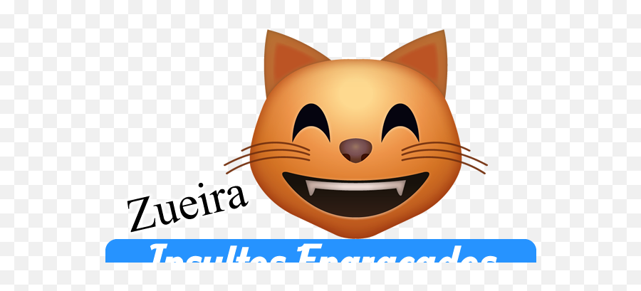 Pegadinha Engraçados Frases Para Zuar - Transparent Background Cat Emoji,Frases Para Fotos Sozinha Com Emoticons