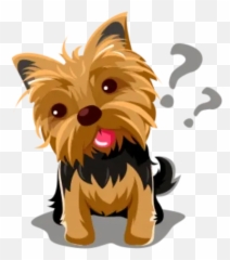 Yorkie Sticker Pack - Chester Pablo Agustin Raza Emoji,Yorkie Emojis
