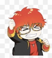 Telegram Sticker - Gif Seven Emoji Mystic Messenger,Kanye Shrug Emoticon Yahoo
