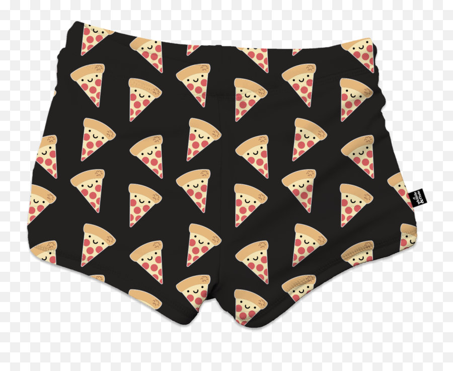 Kawaii Pizza Unisex Swim Trunks Emoji,Emoji Bathing Suit Justice
