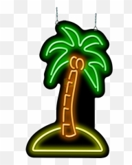 Neon Signs Palm Trees - Vertical Emoji,Justice Emoji Blanket