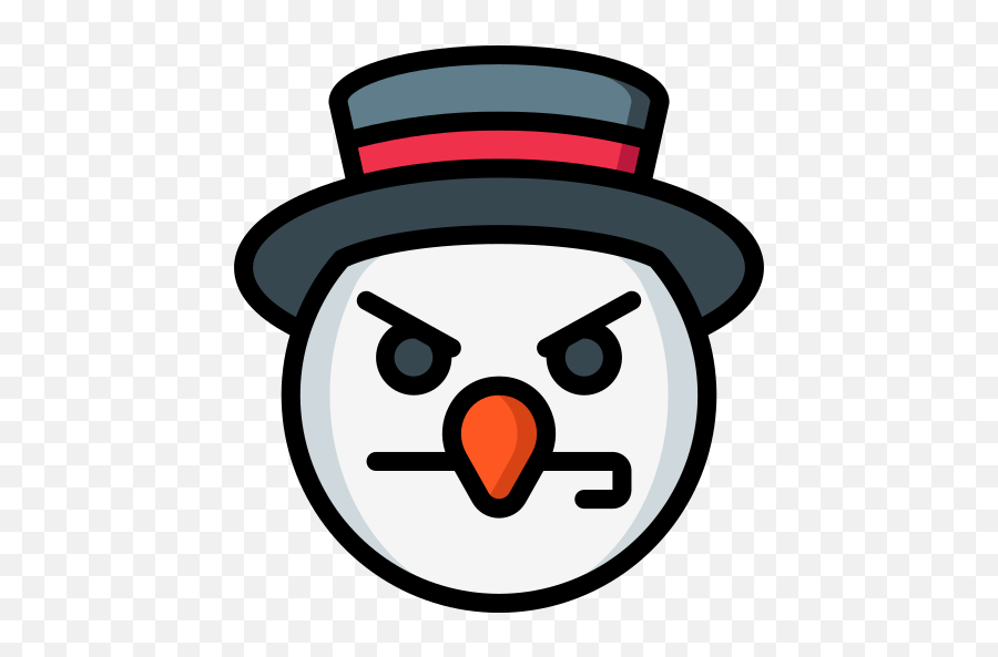 Mad - Free Christmas Icons Dot Emoji,Free Chrustmas Emoticons