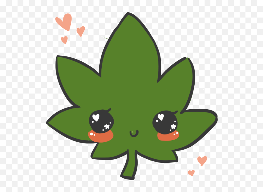 Top Bad Weed Stickers For Android Ios - Leaf Cartoon Gif Emoji,Pot Leaf Emoji