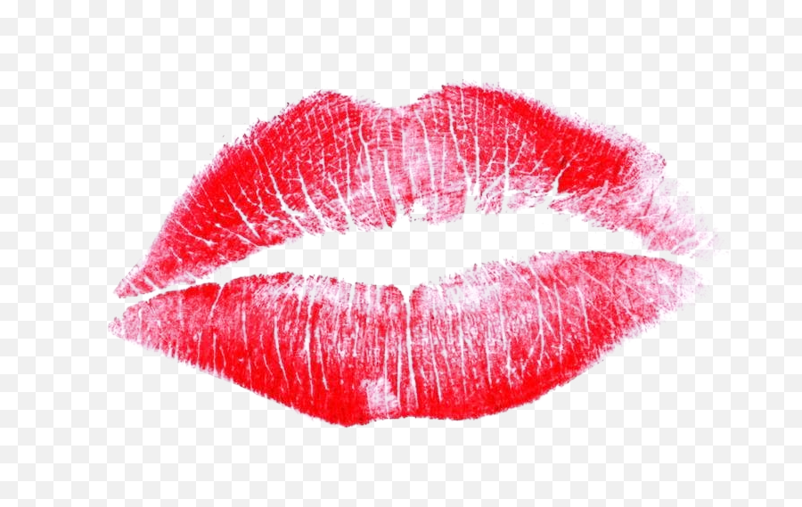 Download Red Lipstick Kiss Drawing Free Transparent Image Emoji,Emoticons Bid Kiss
