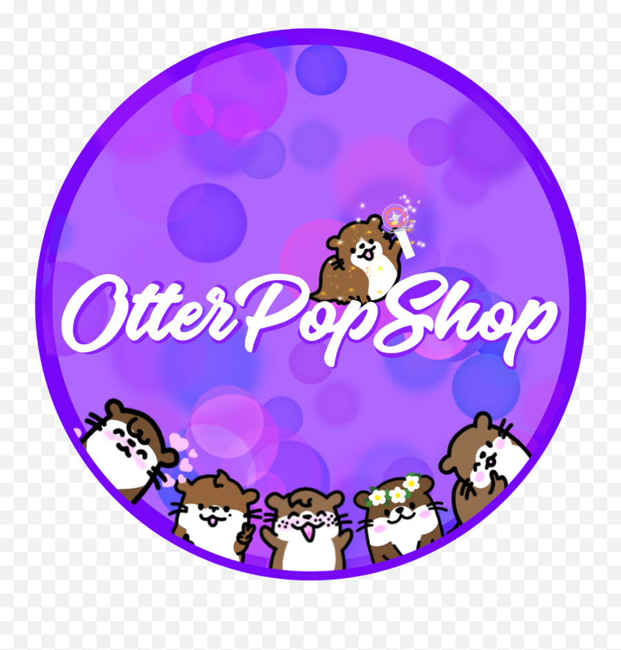 Home Otter Pop Shop Emoji,Otter Sticker Emoji