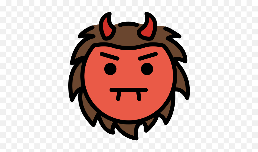 Ogre Emoji,Demonm Face Emoji