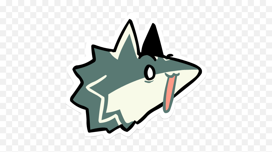 Wolf Link Emoji,Wolf Emojio