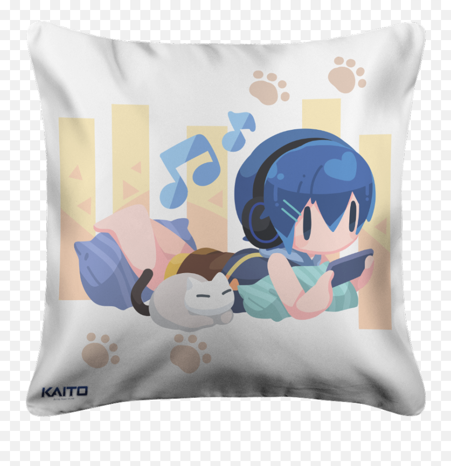 Kaito Pillow Case - Fictional Character Emoji,Emoji Pillows For Sale