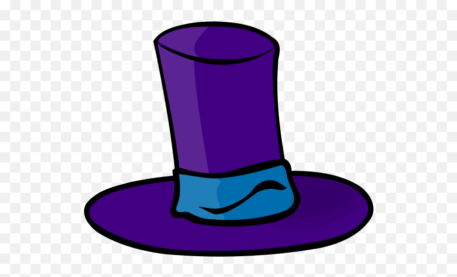 Blue Top Hat - Costume Hat Emoji,Blue Hat Emoji