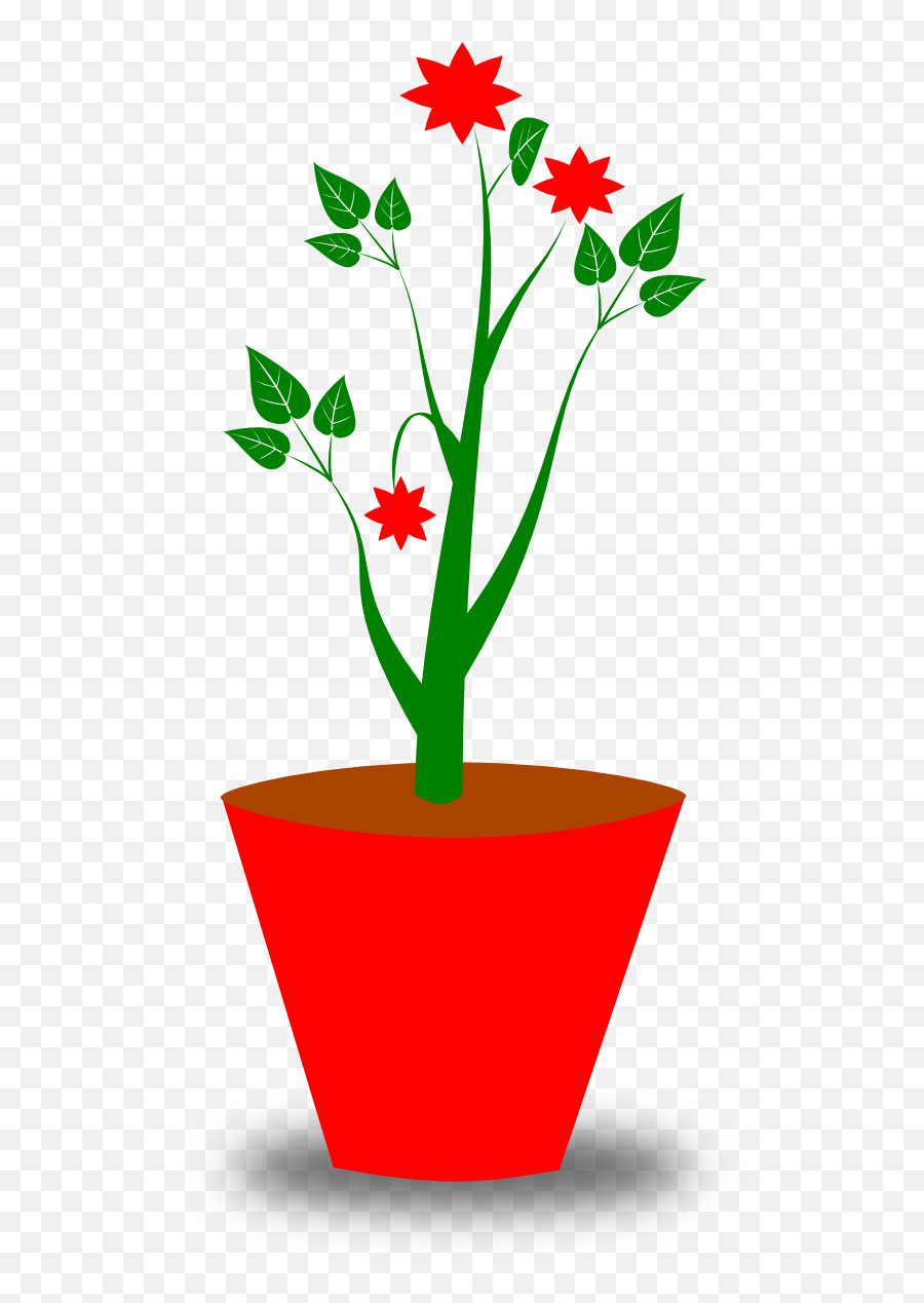 Free Weed Plant Cartoon Download Free Clip Art Free Clip - Flower Pot Drawing Emoji,Weed Plant Emoticon