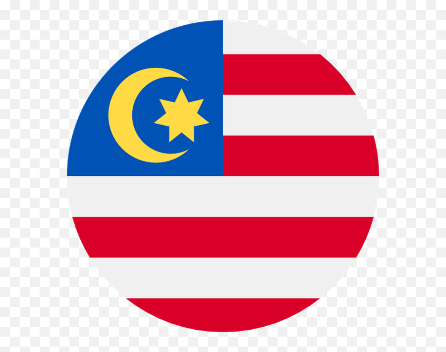 Round Malaysia Flag Icon Png - Malaysia Flag Icon Png Emoji,Nigeria Flag Emoji Iphone