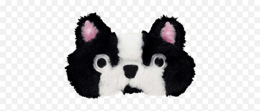 French Bulldog Furry Eye Mask Toytown - Soft Emoji,Furry Thinking Emoji