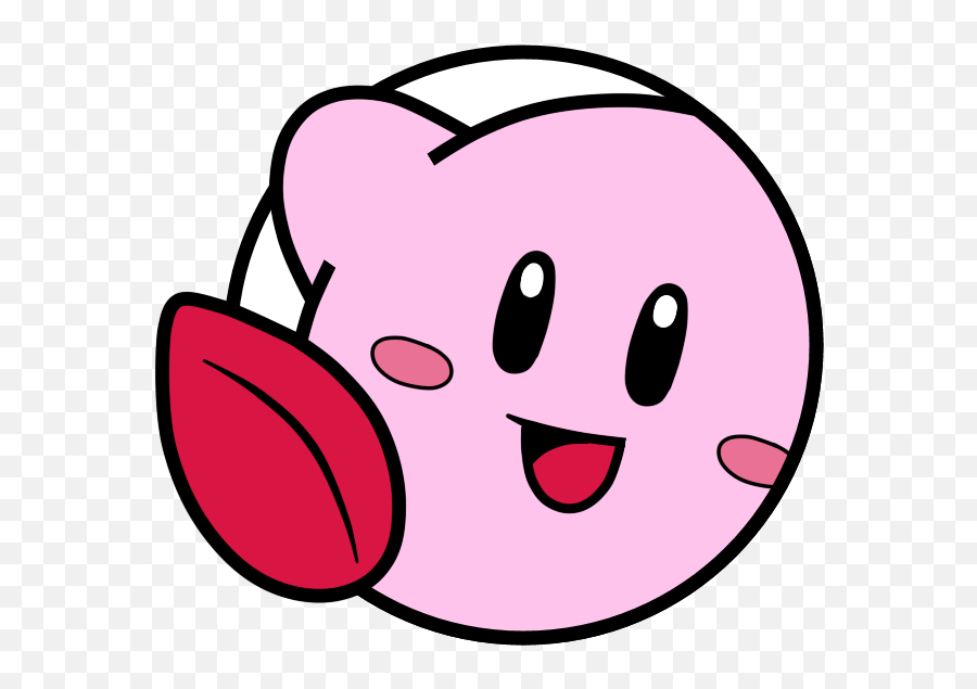 Uh Kirby What A Spry Little Boy - Happy Emoji,Dunno Emoticon