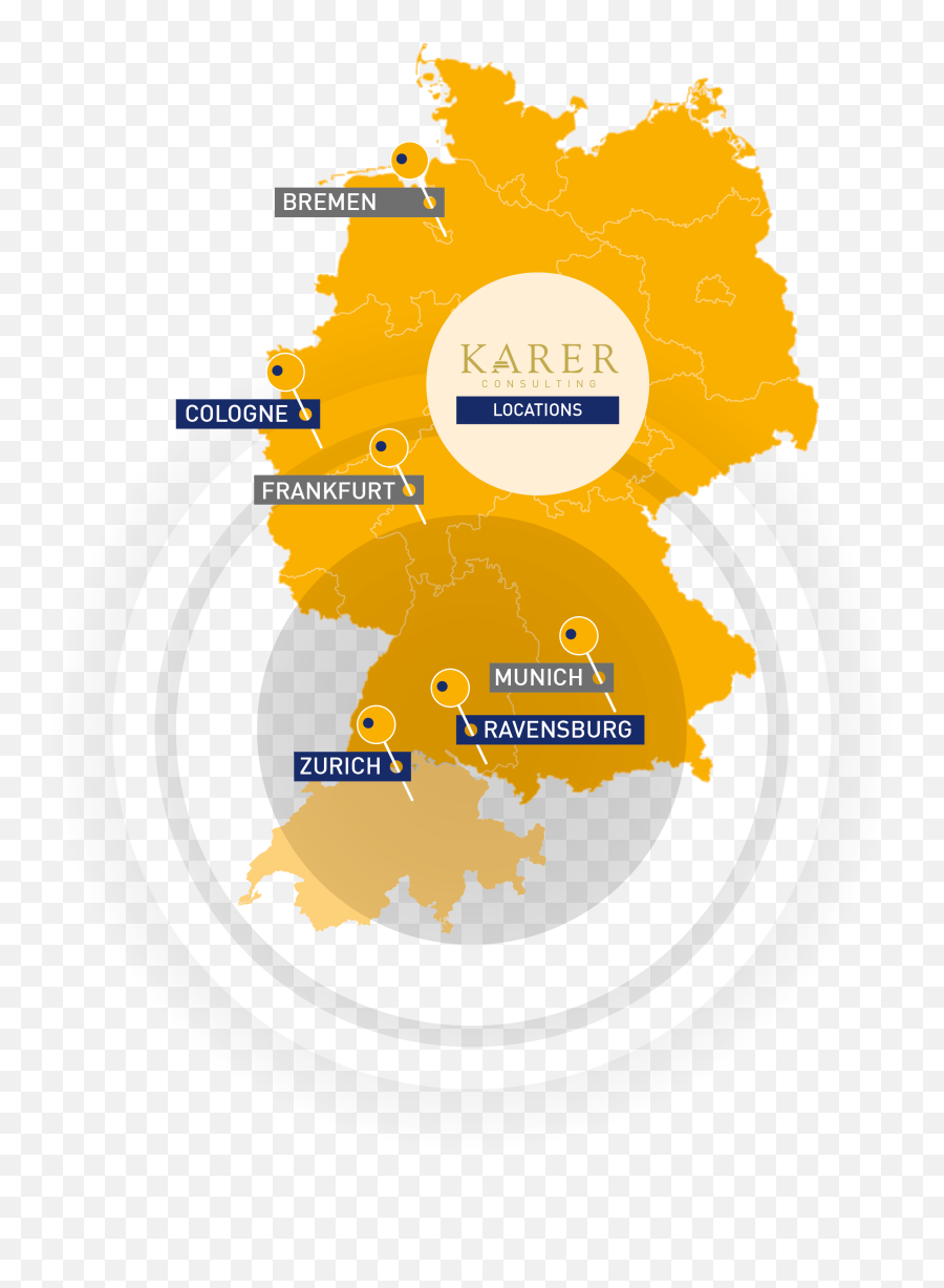 Locations - Karer Consulting Ag Germany Vector Map Black Emoji,Emotion Consulting