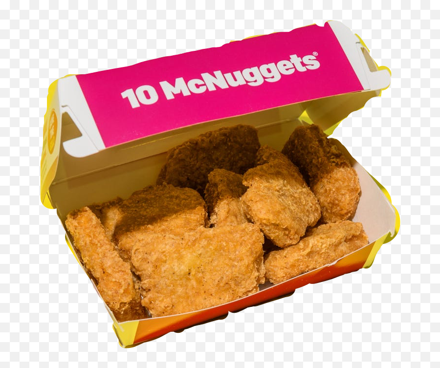 Sticker By R2xxvfkfd9 - 10 Piece Chicken Nuggets Emoji,Mcdonalds Emoji 10