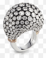 Gold Diamond Cluster Statement Ring - Solid Emoji,Faberge Emotion Rings Price
