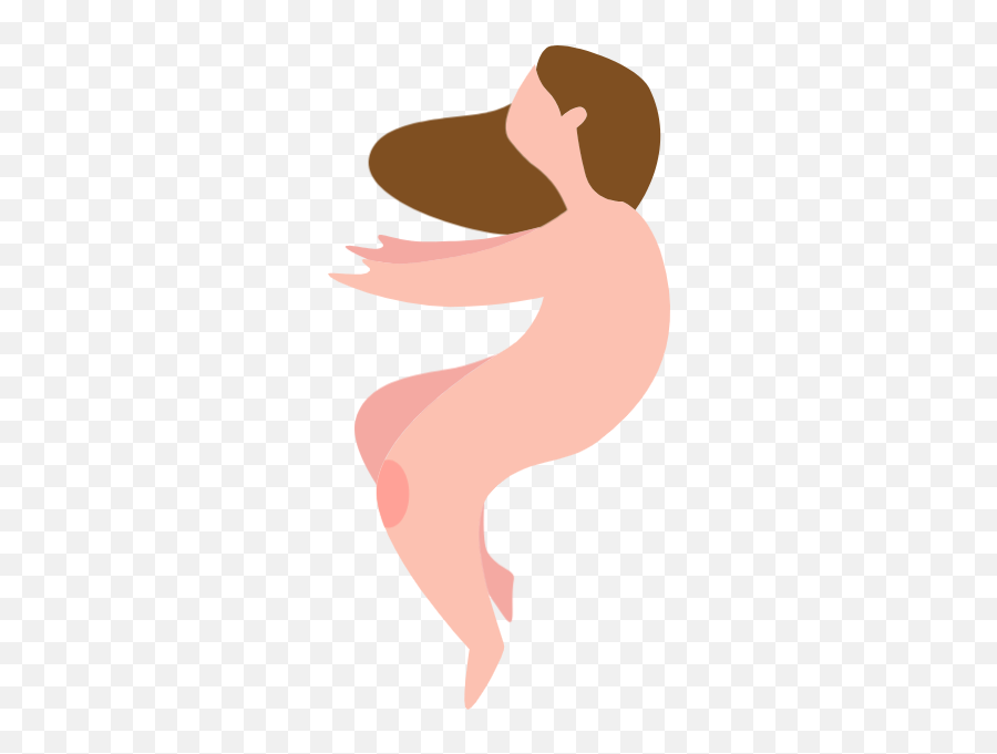 Body Female Nude Vector - For Women Emoji,Emoji Art Free High Heels Clipart