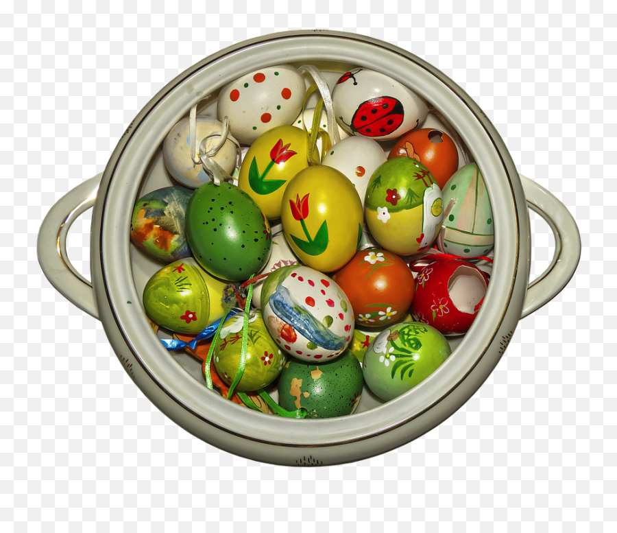 Free Photo Easter Eggs Colorful Eggs Easter Decoration Egg - Idiophone Emoji,Emoticon Easter Basket