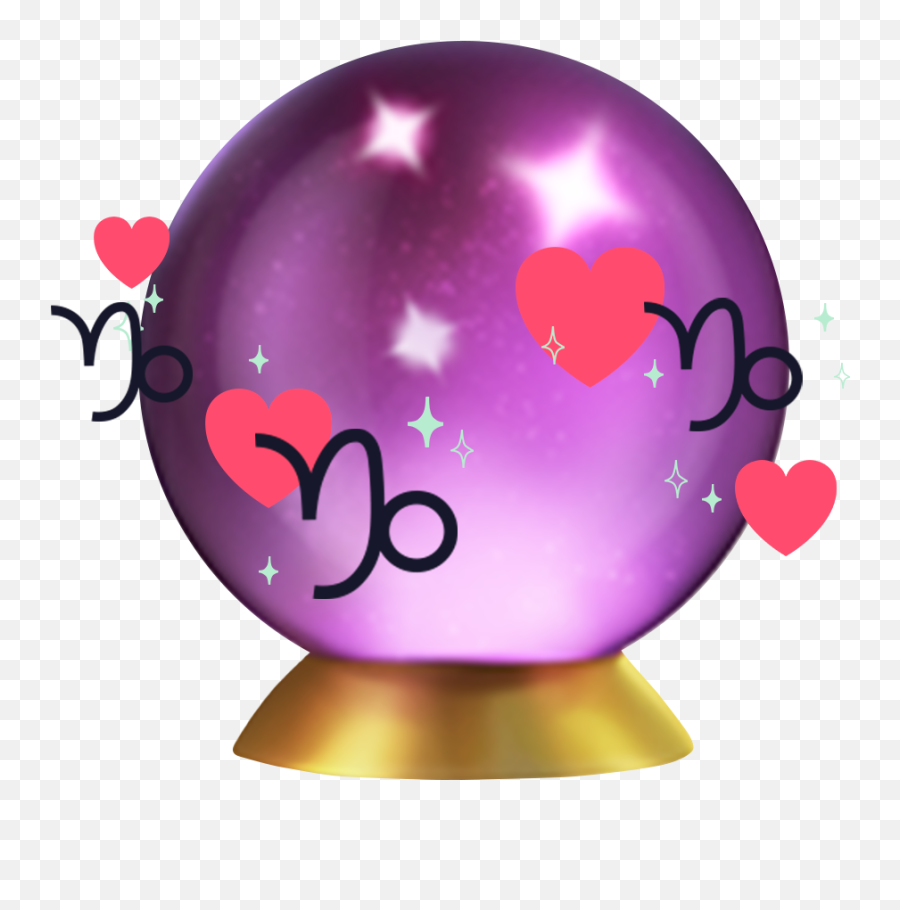 Capricorn 2020 Love Horoscope - Crystal Ball Emoji,Scorpio Girl And How They Handle Emotion