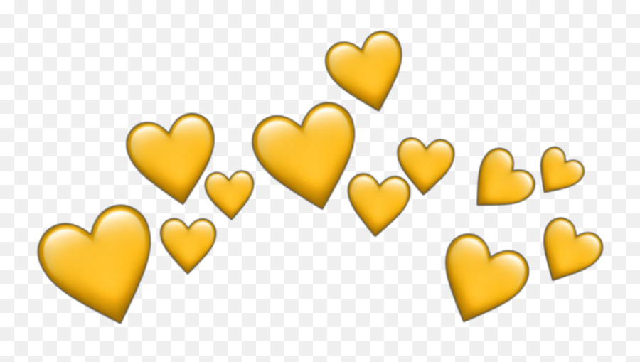 Red Heart Emoji Crown Png - Emoji De Coracao Azul,Emoji Cora??o