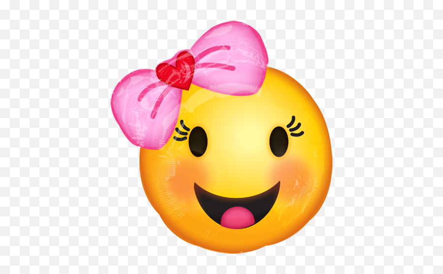 Emoji - Generic Themes Baby Girl Smiley,Pretty Girl Blushing Emoticon