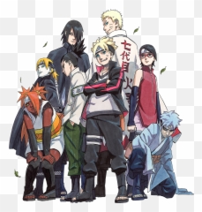 Naruto The Movie - Naruto And Boruto And Sasuke Sarada Emoji,Chara Emoji
