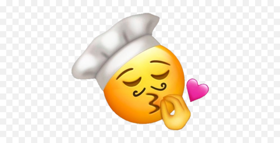 Emoji Tumblr Overlay Sticker Sticker - Chef Kiss Emoji Transparent,Chef Emoji