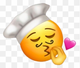 Emoji Tumblr Overlay Sticker Sticker - Chef Kiss Emoji Transparent,Chef Emoji