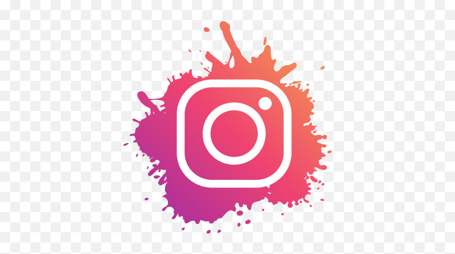 Instagram Logo Modern Paint Splash - Instagram Stylish Logo Png Emoji,Do You Use Emoticons On Instgram