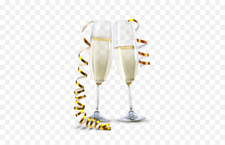 Tagged - Champagne Glasses Transparent Background Emoji,Two Champagne Bottels Emoji