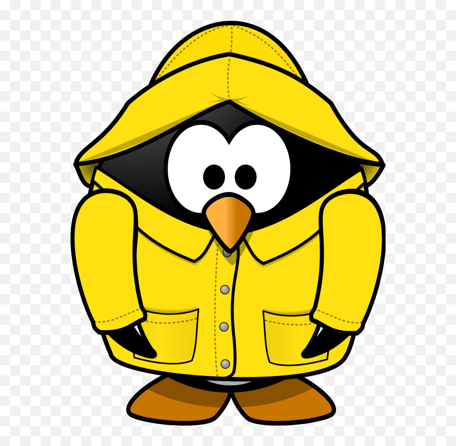 Free Clip Art Penguin In The Rain By Moini Emoji,Animated Emoticon Penguin