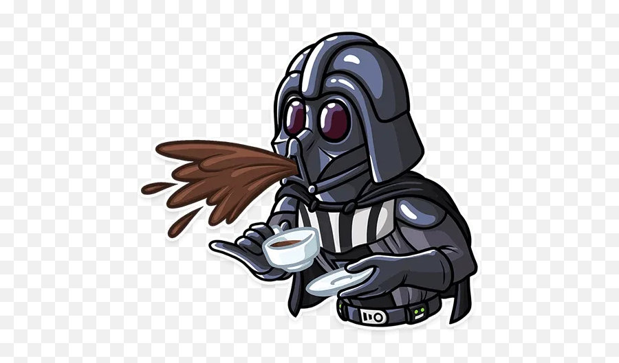 Darth Vaderu201d Stickers Set For Telegram - Darth Vader Sticker Telegram Emoji,Emoticon Darth Vader Facebook