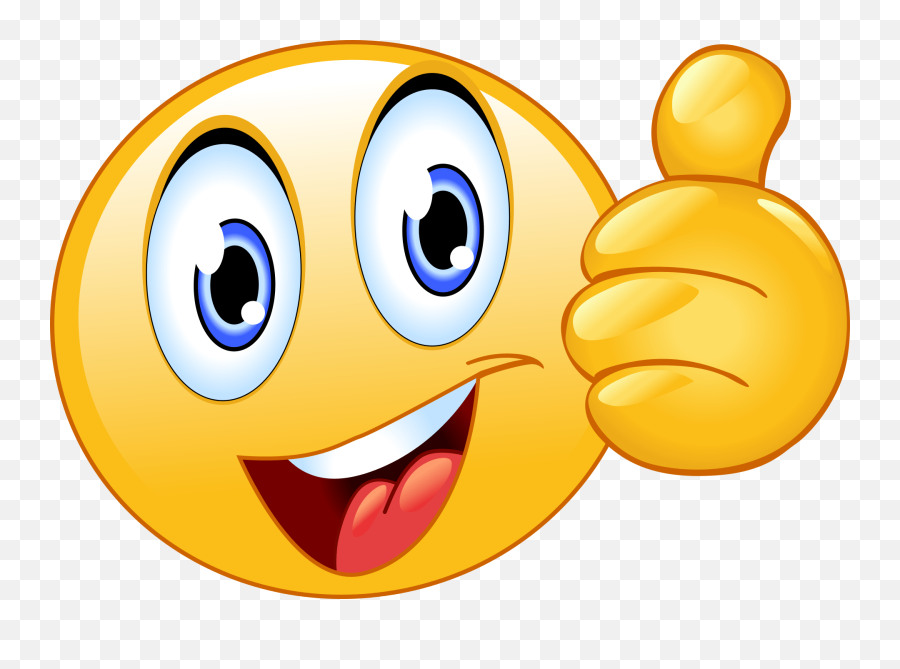 Free Smiley Emoji Vectors - Face Thumbs Up Emoji,Emoji