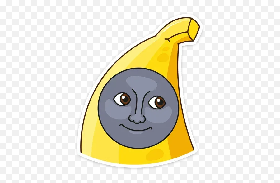 Banana Whatsapp Stickers - Stickers Cloud Sticker Emoji,Banana Emoticon