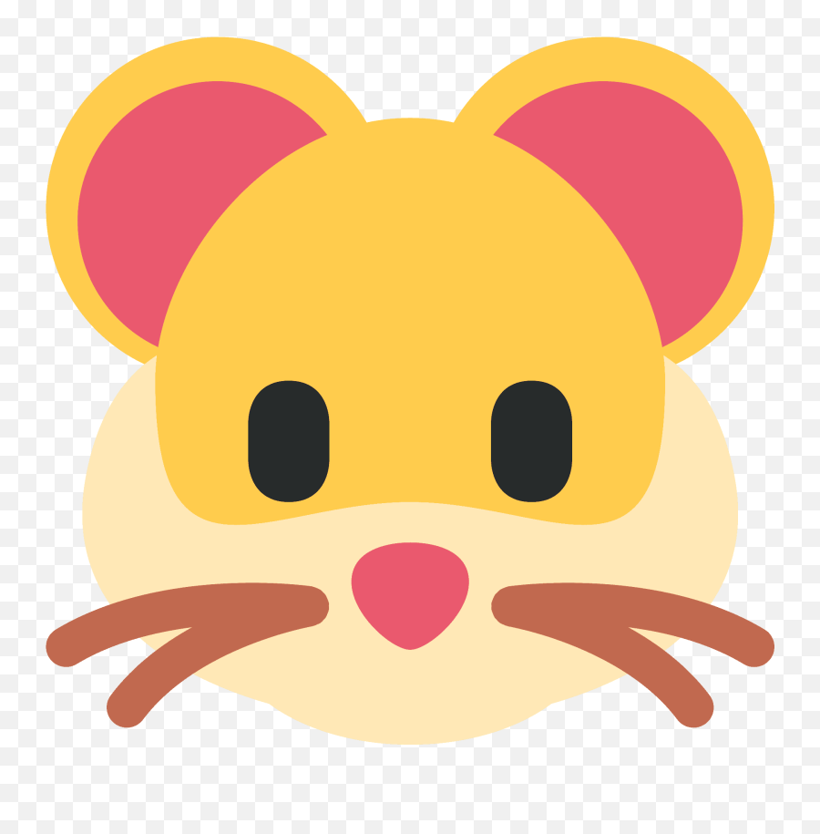 Hamster Emoji Clipart - Hamster Emoji Twitter,Twitter Cat Emojis