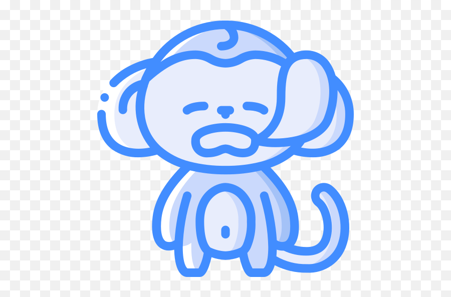 Monkey - Free Animals Icons Emoji,Monkey Emoticon App